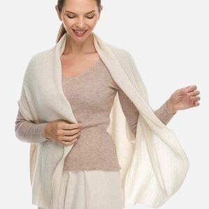 Ovcio 100% Cashmere Shawl Wraps , Solid Color Shawl, Winter Warm Wraps For Women